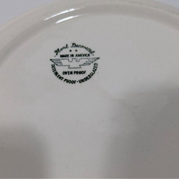 Marcrest Swiss Alpine 10 Inch Pie Serving Plate Vintage - Picture 12 of 12